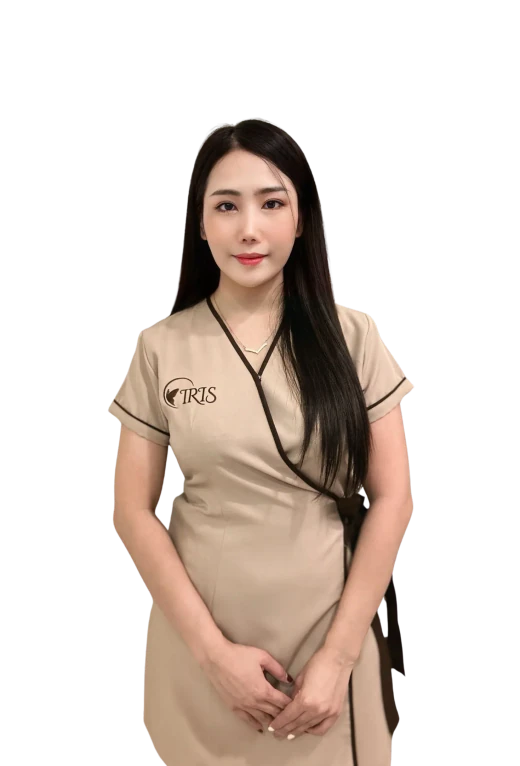 Daisy, a licensed Iris home massage therapist