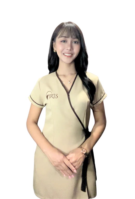 Emily, a licensed Iris home massage therapist